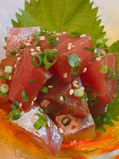 青唐辛子醤油で漬けマグロ-レシピのメイン写真