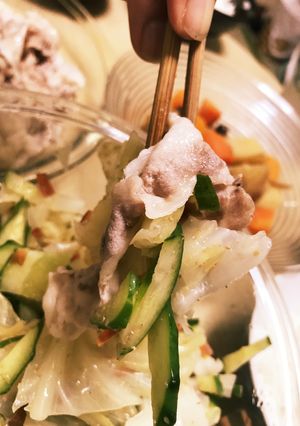 ☆簡単すぐできる野菜たっぷり豚しゃぶ☆-レシピのメイン写真