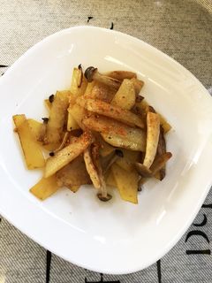 じゃがいもとしめじのきんぴら風炒め♪-レシピのメイン写真