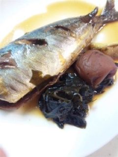 アジの梅煮-レシピのメイン写真