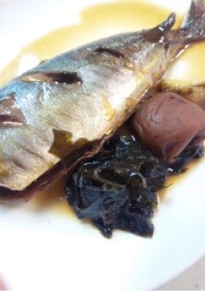 アジの梅煮-レシピのメイン写真