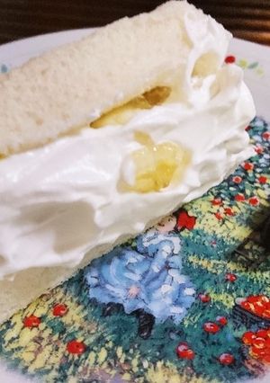 食パンでまるごとバナナ風(^^)-レシピのメイン写真