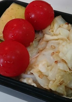 キャベツの甘酢醤油ドレッシング漬けサラダ-レシピのメイン写真