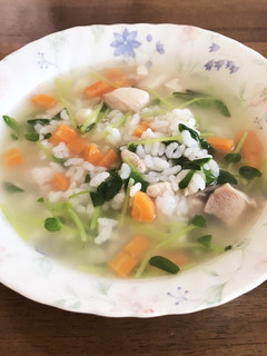 白だしで簡単*鶏ぞうすい-レシピのメイン写真