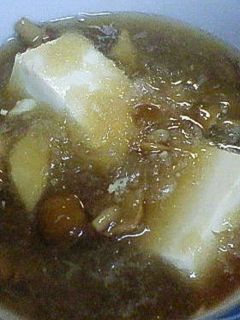 豆腐となめこのみぞれ煮-レシピのメイン写真