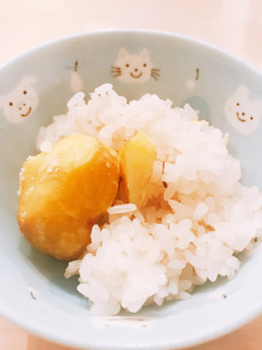 ももさんちの栗おこわ-レシピのメイン写真