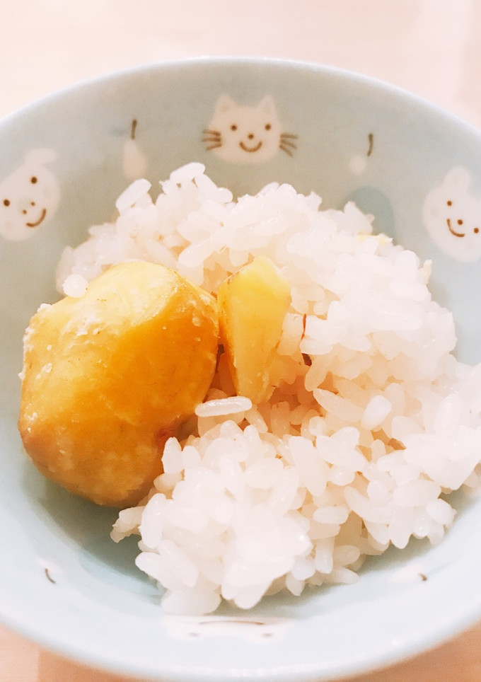 ももさんちの栗おこわ-レシピのメイン写真