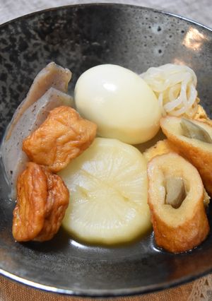 味付けは麺つゆで★だし汁が美味しいおでん-レシピのメイン写真