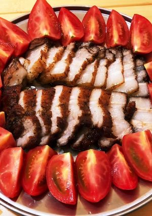 豚バラ肉のウスターソース煮込 簡単 美味-レシピのメイン写真