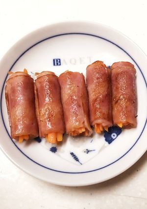 人参のベーコン巻き お弁当 おかず-レシピのメイン写真