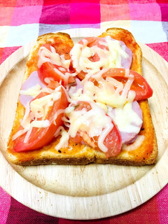ピザソースで作るピザトースト-レシピのメイン写真