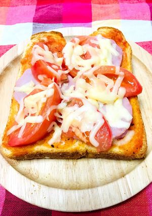ピザソースで作るピザトースト-レシピのメイン写真