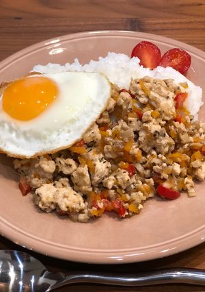 大人も子供も☆野菜たっぷりガパオライス風-レシピのメイン写真