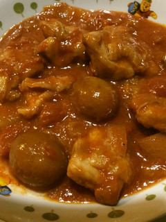 簡単チキン煮込→生プルーン トマトで旨!-レシピのメイン写真