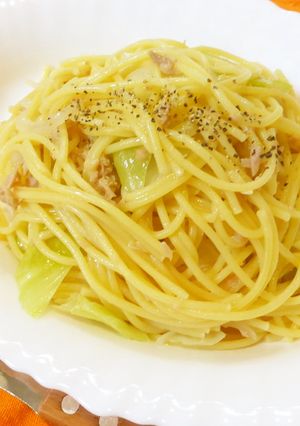 キャベツとツナのワンボウルパスタ-レシピのメイン写真