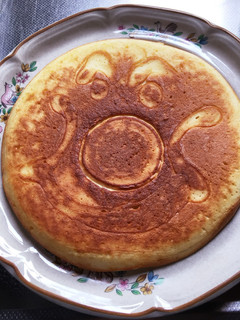 ◯簡単大きなアンパンマンホットケーキ◯-レシピのメイン写真
