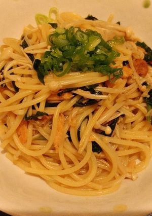和風鮭パスタ-レシピのメイン写真