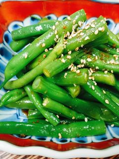 インゲンの中華風和え物-レシピのメイン写真
