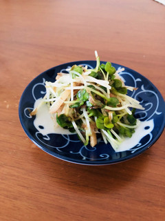 箸休め 薬味に 貝割れ大根の梅和え-レシピのメイン写真
