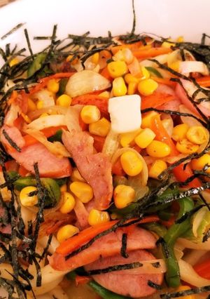 サムライ特製焼うどんコンバタ醤油味♥️-レシピのメイン写真