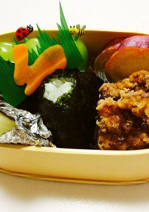 ⑧ 森のうさぎ♡ おにぎり 弁当-レシピのメイン写真