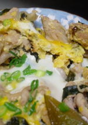 こんなに美味しい☆豚肉とわかめの卵炒め-レシピのメイン写真