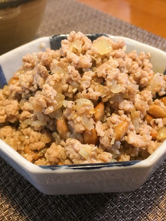ご飯のお供!! にく納豆-レシピのメイン写真