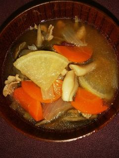 豚汁 : 手軽でおいしい具だくさん-レシピのメイン写真