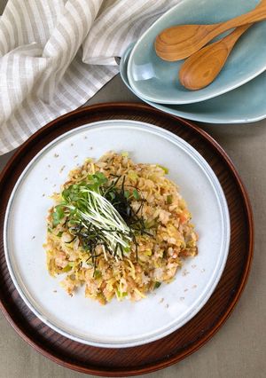 簡単♪明太子バター醤油そばめし-レシピのメイン写真