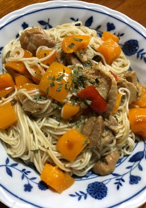 そうめんで食べるグリーンカレー-レシピのメイン写真