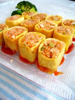 オムライス☆ロール-レシピのメイン写真