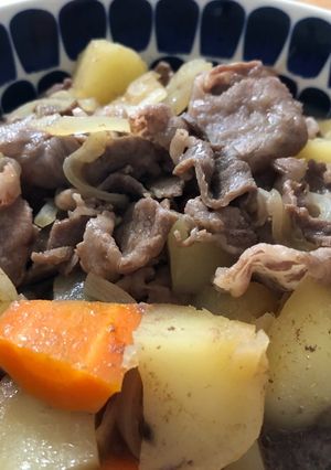 3ステップで肉じゃが-レシピのメイン写真