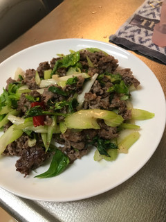牛肉とセロリの塩炒め-レシピのメイン写真