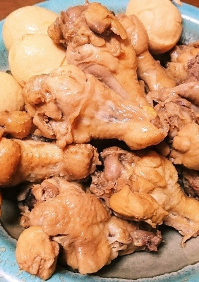 簡単 手抜き 手羽元のさっぱり煮-レシピのメイン写真