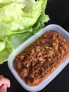 肉だねレタス包み-レシピのメイン写真