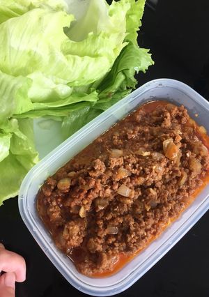 肉だねレタス包み-レシピのメイン写真