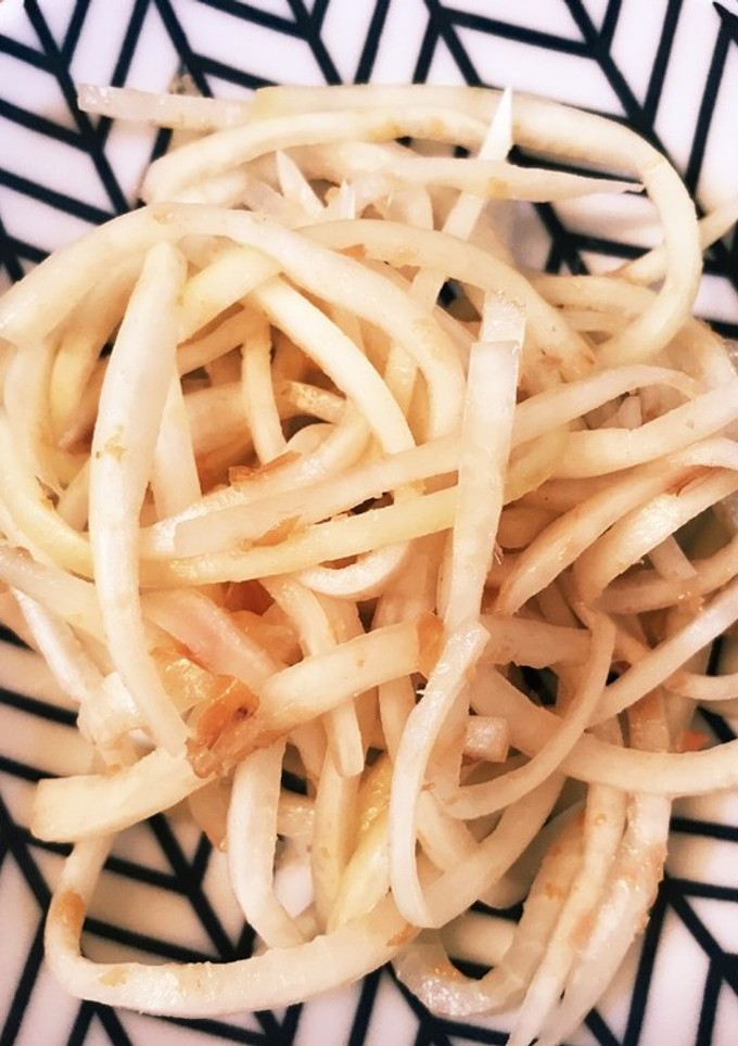 大根の皮の梅かつお-レシピのメイン写真