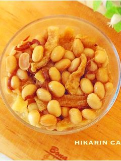 5分でできる箸休め☆佃煮で三目豆-レシピのメイン写真