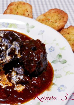 簡単やわらか・牛肉の赤ワイン煮☆圧力鍋-レシピのメイン写真