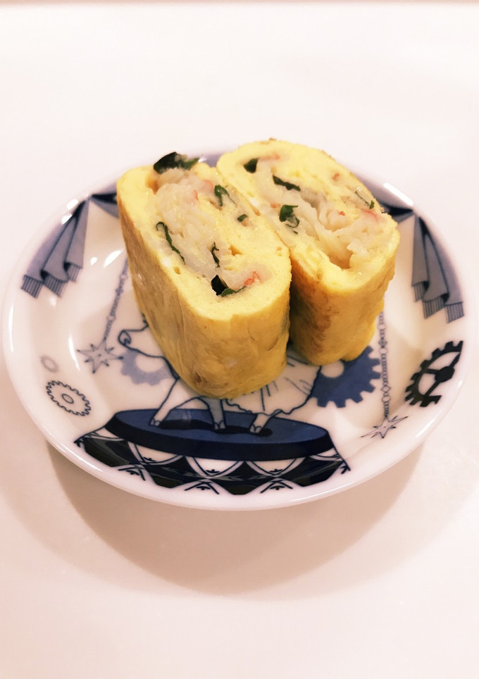 ❁かにかまと大葉の卵焼き❁-レシピのメイン写真