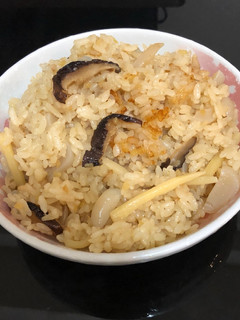 煮汁リメイク★筍とひき肉の炊き込みご飯-レシピのメイン写真