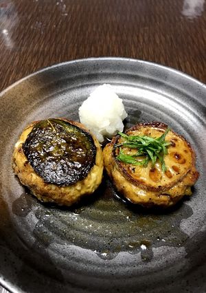 蓮根たっぷりハンバーグ-レシピのメイン写真