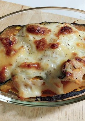 簡単で美味しい！かぼちゃグラタン-レシピのメイン写真