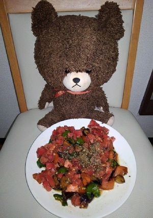 鶏肉の野菜香味トマトぞえ-レシピのメイン写真