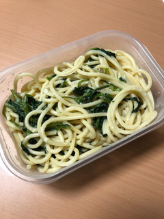 ほうれん草パスタ-レシピのメイン写真