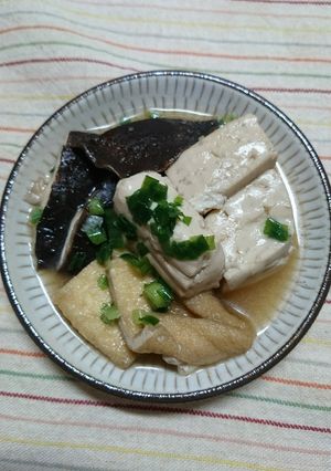 美味！椎茸と豆腐の煮物(⌒‐⌒)-レシピのメイン写真