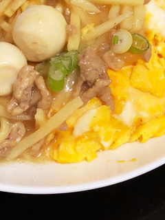 満腹♫肉あんかけオムライス(たけのこ入)-レシピのメイン写真