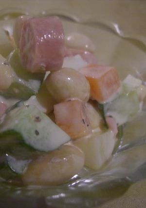 大豆入りポテトサラダ-レシピのメイン写真