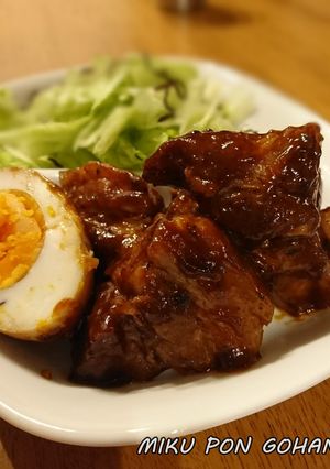圧力鍋でやわらか♡BBQポーク-レシピのメイン写真