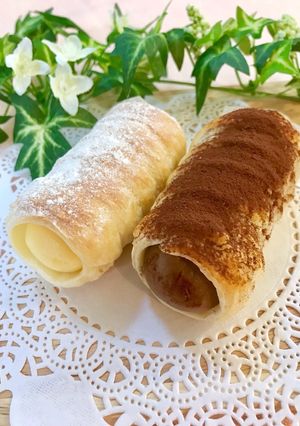 ＊パイシートで簡単♪さくさくパイコロネ＊-レシピのメイン写真